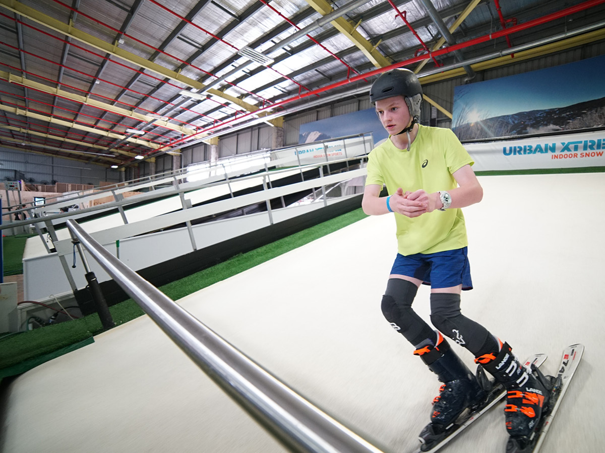 Discover the fun of our learn to ski program at Urban Xtreme these school holidays.